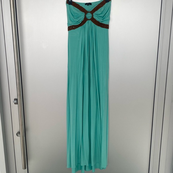 Sky Brand Aqua Maxi dress Vacation - Picture 1 of 4